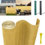 Liliin canisse pvc pour jardin balcon terrasse cl�ture brise - vent stores balcon brise vue 180x300cm ...
