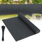 Liliin canisse pvc pour jardin balcon terrasse clture brise - vent stores balcon brise vue 90x400cm ...