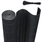 Liliin canisse pvc pour jardin balcon terrasse clture brise - vent stores balcon brise vue 90x500cm ...