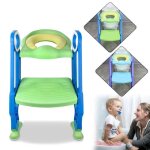 Liliin marchepied wc enfant pliable bleu - vert 2 niveaux poignées confort sécurité antidérapante reducteur ... Liliin marchepied wc enfant pliable bleu - vert 2 niveaux poignées confort sécurité antidérapante reducteur ...