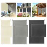 Store ext�rieur balcon - liliin - 100x240 cm - r�sistant aux intemp�ries - protection solaire uv - occultant ...