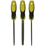 Lime batarde stanley - jeu de 3 limes triangulaire plate et ronde en acier au carbone - longueur 150 ... Lime batarde stanley - jeu de 3 limes triangulaire plate et ronde en acier au carbone - longueur 150 ...