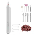 Lime  ongle electrique professionnel 11 en 1 leytn - ponceuse ongles manucure portable