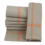 Lot de 6 torchons de cuisine pur lin normandie Lot de 6 torchons de cuisine pur lin normandie