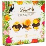 Lindt bote choco fruits abricot orange ananas - chocolat noir - 180 g