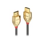 Lindy gold line hdmi avec cble ethernet hdmi (m) pour hdmi (m) 20 m triple blindage gris support 4k