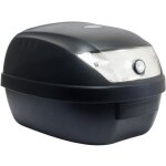 S - line - top case moto 28l noir mat dim : 39x39x29cm (1 casque) livr� avec platine