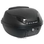 Top case moto - s - line - 42l - noir - carbone - universel