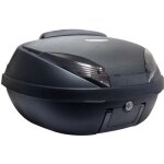 Top case moto - s - line - 52l - noir / carbone - dimensions 58x45x32. 5cm - inclus : platine dosseret ...