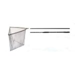 Lineaeffe epuisette carpnet kit 180 cm - 2 elements puisette de pche carpe truite tlescopique mer