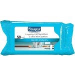 Lingette imprgne nettoyante et dsinfectante starwax - 50 lingettes