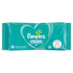 Lingettes nettoyantes pour b�b� - pampers - fresh clean - lot de 5 - hypoallerg�niques - 52 lingettes ...