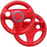 Link - e - 2 x volant compatible avec manette wiimote sur console nintendo wii / wii - u (rouge) Link - e - 2 x volant compatible avec manette wiimote sur console nintendo wii / wii - u (rouge)