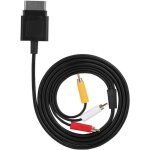 Link - e : cable av audio / video rca hd compatible avec la console microsoft xbox 360