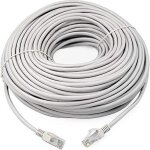 Link - e : cable reseau rj45 100m cat. 6 gris ethernet qualit pro haut dbit connexion internet box ...