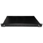 Link lkfo24n tiroir fibre optique 24ports pour adaptateurs lc duplex 1unit pour installation 19 noir ...