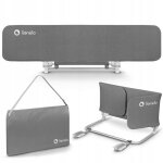 Lionelo lora xl - barrire de lit bb - pliable rangement plus facile - protection anti - chute - 150cm ...