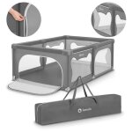 Parc bb lionelo willow - 127 x 187 cm - cts en maille - grand terrain de jeu de scurit - grille ...