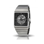 Montre - lip - big tv titan - automatique - titane - tanche 5 atm