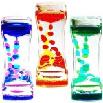 Minuteur - pzcc - liquid motion bubbler - lot de 3 - color - jouet sensoriel