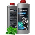 Liquide de nettoyage wessper shavemax menthe 1000ml pour rasoirs braun ccr Liquide de nettoyage wessper shavemax menthe 1000ml pour rasoirs braun ccr