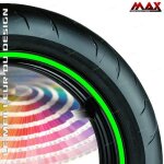 Liserets de jante - lime ? kawasaki suzuki honda buell ktm harley davidson yamaha ducati bmw gilera moto ...