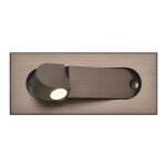 Liseuse led tete de lit avec applique murale décorative encastrée orientable À 360 ° pliable À 90 ° 3w ... Liseuse led tete de lit avec applique murale décorative encastrée orientable À 360 ° pliable À 90 ° 3w ...