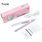 Lisseur de cheveux - garosa - mini lisseur 2 en 1 - plaques en c�ramique tourmaline - temp�rature 190? ...