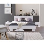 Lit adulte deux places como. couchage 160x200 cm avec sommier. lit moderne et design pour chambre à coucher. ... Lit adulte deux places como. couchage 160x200 cm avec sommier. lit moderne et design pour chambre à coucher. ...