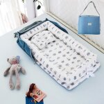 Sac � langer 2 - en - 1 avec lit de voyage pour b�b� - berceau pliable - 85x45x12 cm