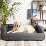 Lit pour chien meubles pour animaux lit pour chat housse amovible panier pour chien coussin pour chien ...
