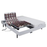 Lit électrique de relaxation tout plots + matelas latex - 2 x 70 x 190 cm - blanc - cassiopee iii de ... Lit électrique de relaxation tout plots + matelas latex - 2 x 70 x 190 cm - blanc - cassiopee iii de ...