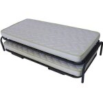 Pack lit gigogne avec 2 matelas strata 80x200 cm
