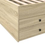Lit de jour - surenhap - dns101821 - chêne sonoma - 90x190 cm - avec 6 tiroirs de rangement Lit de jour - surenhap - dns101821 - chêne sonoma - 90x190 cm - avec 6 tiroirs de rangement