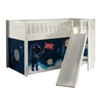 Scott lit mezzanine toboggan et rideau space shuttle