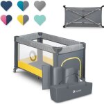 Lit parapluie compact 2en1 lionelo stefi - parc bb - 0 - 36 mois - sac de transport - pliage rapide ...