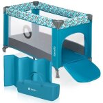 Lit parapluie compact 2en1 lionelo stefi - parc bb - 0 - 36 mois - sac de transport - pliage rapide ...