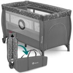 Lit parapluie compact 2en1 lionelo stefi plus - parc bb - matelas haute densit - 0 - 36 mois - 2x ...