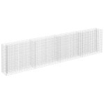 Vidaxl lit sur�lev� � gabion parterre de fleurs plantes jardin terrasse ext�rieur arri�re - cour jardini�re ...