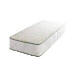 Literie - matelas supreme orthopedique 90x190 x 22 cm + oreiller memoire + alese - ferme - face hiver ...