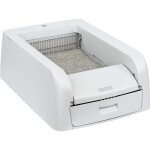 Litire autonettoyante - petsafe - clumping - connect - blanc