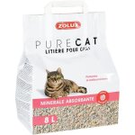 Liti�re - purecat - absorbante - parfum�e - 8l - min�rale