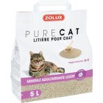 Liti�re - purecat - agglom�rante - 5l - l�g�re - respectueuse de lenvironnement