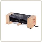 Little balance 8387 raclette wood for 2 appareil � raclette 1 ou 2 personnes grill amovible anti - adh�sif ...