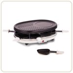 Little balance 8488 cheese & grill party raclette grill plancha 3 en 1 8 personnes 900 w noir & blanc ... Little balance 8488 cheese & grill party raclette grill plancha 3 en 1 8 personnes 900 w noir & blanc ...