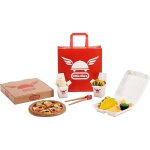 Little tikes - set de livraison nourriture - pizza asiatique et tacos