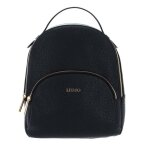 Liu jo sac � dos noir pour femme - manh backpack m nero 206739