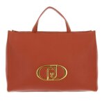 Liu jo sac shopper terracotta pour femme - deuzia ecs tote l dark tea 233927