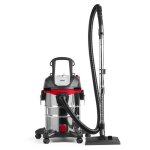 Aspirateur eau et poussire - livoo - doh124 - cuve inox 23l - flexible 18m - 5 roulettes multidirectionnelles ...