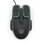 Livoo tea281 souris gamer filaire - 7 boutons programmables - r�tro - �clairage led rgb - sensibilit� ...